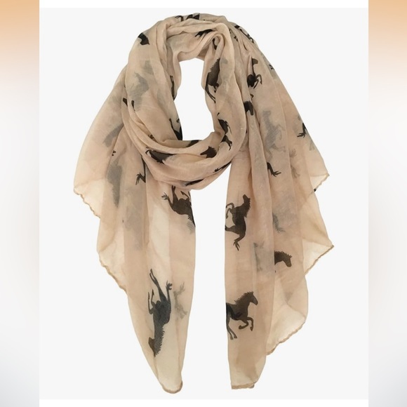Accessories - 🆕 Horse Fashion Scarf for Women Lightweight Scarves Shawl Wrap for Spring/Summer